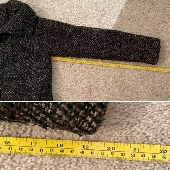 Nick and Mo Boutique Womens Size S Tweed Button-Up Shacket Jacket Sweater Lined - Picture 13 of 16